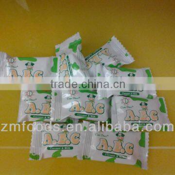 5g ABC Milk Candy With Coconut & Milk Candy Packed in Plastic Jar