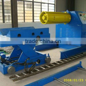 hydraulic decoiler with coil car/coil trailer