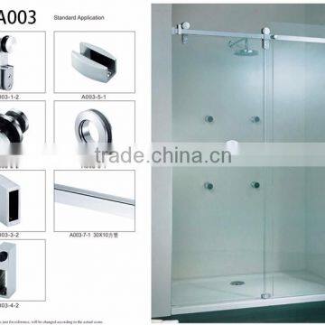 Stainless steel glass sliding glass door roller for partition system