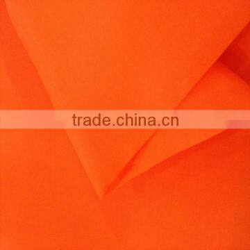 polyester fluorescent orange fabric sale