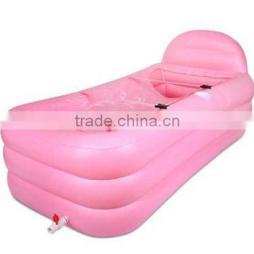 China manufacture inflatable plastic bathtub, large swim spa