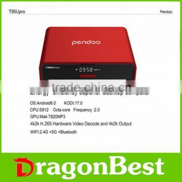 android amlogic T95U PRO S912 2g 16g android Octa core amlogic KODI octa core tv box