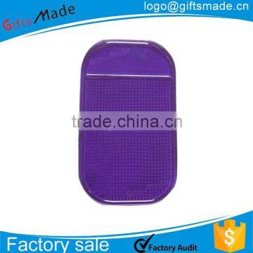 Promotional black anti slip mat for mobile phone/phone anti slip mat