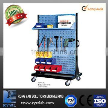 Movable Storage Hanger Plastic Boxes Racking