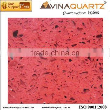 Red Quartz Surface