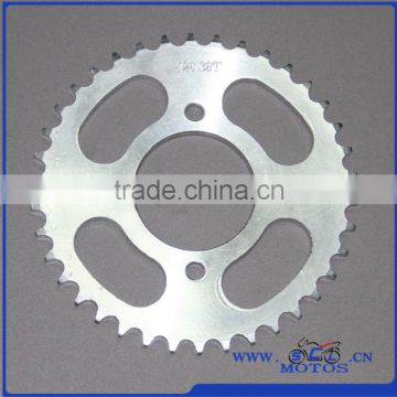 SCL-2012031051 GN125 /BR150 Motorcycle Rear Chain Sprocket Wheel