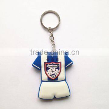 Number Letter Printing Metal Funny PVC Key Ring Wholesale Rubber Key Chain photo-2