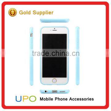 [UPO] Custom 2 in 1 Candy Color Matte Hard Plastic PC TPU Back Cover Case for IPhone 6 photo-5