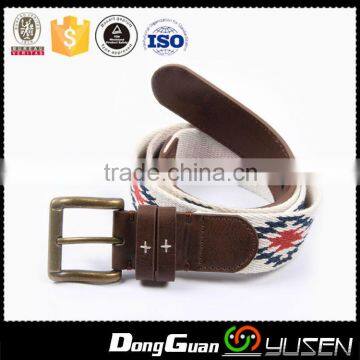 Factory Customized Printed Logo Canvas Belts