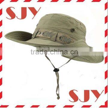 Wholesale High Quality Bucket Hat Wholesale UV Protection Outdoor Boonie Hat photo-5