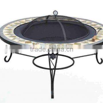 high quality mosaic pattern fire pit