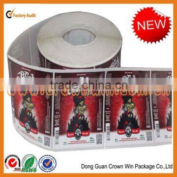 Dong guan printing self adhesive labels printing