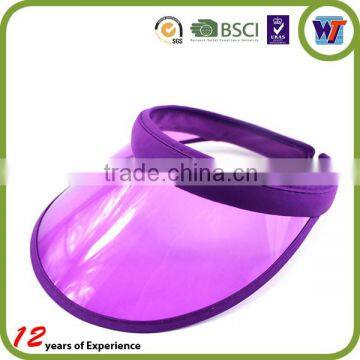 OEM fashion high quality sports custom cheap plastic sun visor