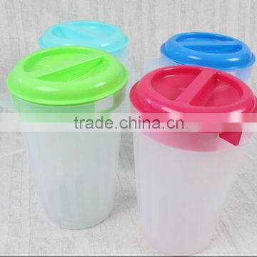 Plastic water jug with lid and handle 2L Water pitcher 2L #TG20545