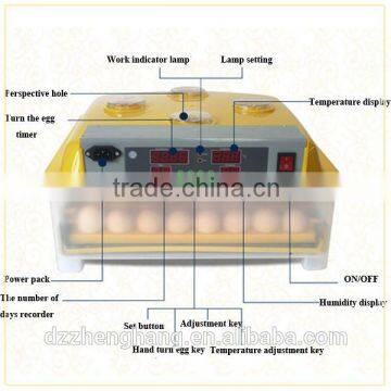 Cheap Mini 56 Egg Incubator Automatic ZH-56 Mini Egg Incubator for Sale