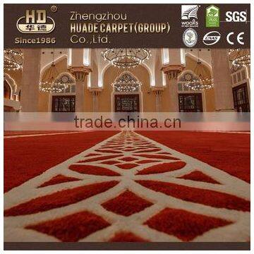 China manufacture professional muslim prayer masjid mosque prayer carpet