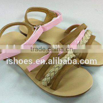 Flower Decorative Latest Ladies Flat Sandals photo-5