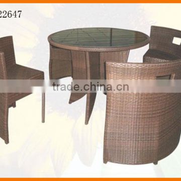 Space-saving Rattan Bar Set For Sale