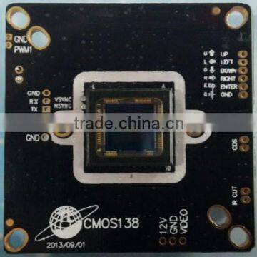 1200TVL board camera 1/2.5 CMOS138 with OSD function High quality hot sales