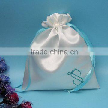 Wholesale China Luxury Large Size Satin Hair Extensions Packaging Bags photo-3