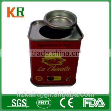 Hot Wholesale Flat Metal Tin Box