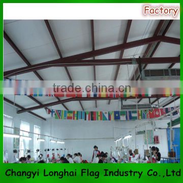 outdoor polyester flag bunting