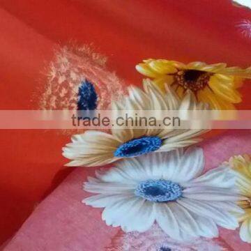 printed fabric for bedding set 2015 newest Development plant cashmere fabric