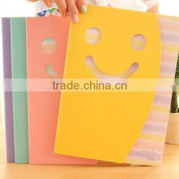 Die Cut Cover Paper Notebook/2016 Promotional Notepad