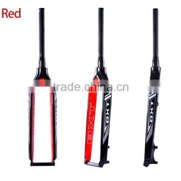 China manufacturer 27.5er/29er Carbon Tapered mtb fork,four colors avaliable carbon mountain bike fork