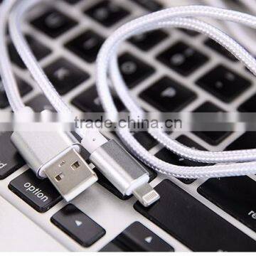 Lighting Usb Cable Nylon Woven USB Cable for I6 Phone Accessory Cable photo-6