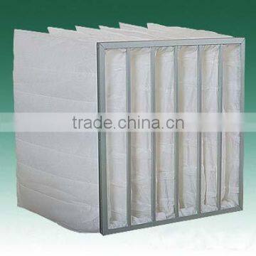 45% Efficiency High Dust Holding Capacity Pocket Air Filter