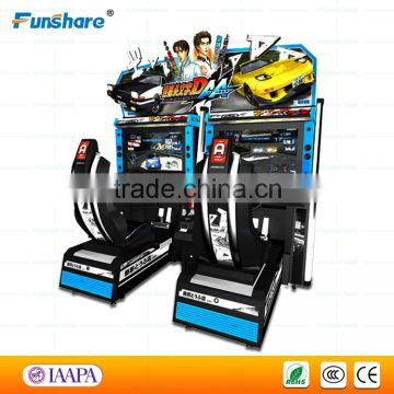 Funshare 2015 new 4D car racing simulator coin operated car racing game machine