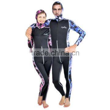 uv Rash Guard Womens Plus , Full Body Lycra Rash Guard With Hood C1601 photo-2