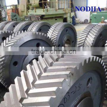 large Helical gear, M8-M18 mining machinery gear