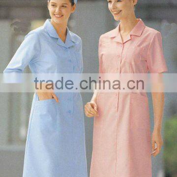 HOT selled good sewing 100%cotton hospital nurse uniform