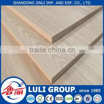 4'*8' LULIGROUP AA grade rubber wood finger jointed laminate board for decoration