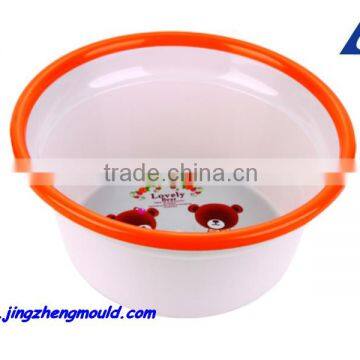 Long life plastic washtub mould