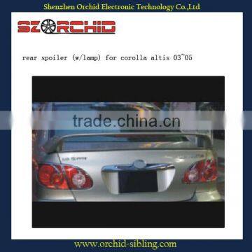 1pcs car rear spoiler for corolla altis 03~05