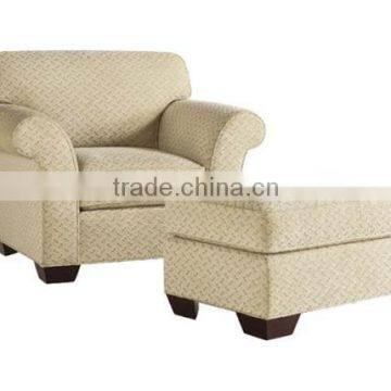 french style single sofa ottoman furniture