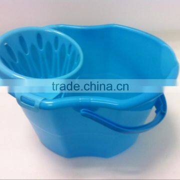 YPH99399 12L PLASTIC MOP BUCKET WITH WRINGER,PLASTIC BUCKET,PLASTIC WASH BUCKET,CAR WASH BUCKET