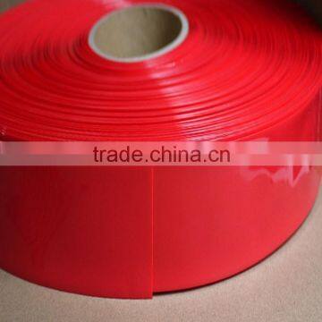 battery PVC /Heat shrink wrap,width129mm 82mm(diameter)optional multi-color