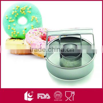 High quality stainlss steel Donut Maker DIY Doughnut Cutter set/2