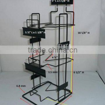 Metal Canned Food Display Rack/countertop Desk Canned Beverage Display Rack photo-3