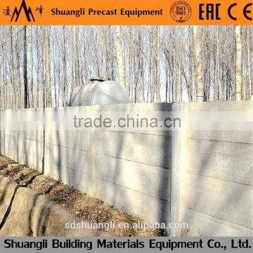 precast concrete fence machine/precast concrete retaining wall panels