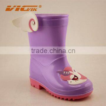 kids cute rain boot, kids pvc rain boots rubber boots