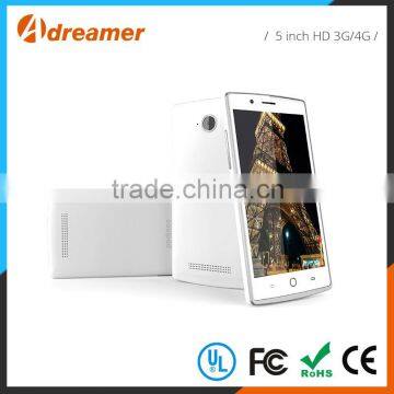 Shenzhen Factory Wholesale 5 inch HD 3G/4G low price smart touch screen mobile phone