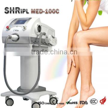 SHR IPL Alternative Of Diode Back / Whisker Laser 808nm Software Black Dark Skin