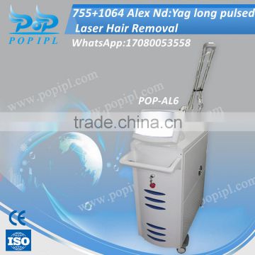 Hair Removal Machine Hairremoval Equipment Professional Alexandrite Laser Brown Age Spots Removal 755nm Laser Hair Removal Machine Nd Yag Laser Telangiectasis Treatment