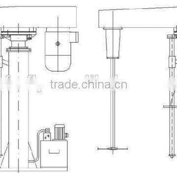 High Speed Hydrulic Lifting Paint Dissolver photo-3