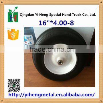 16 Inches Rubber Wheel For Hand Trolley